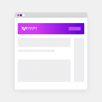 Banner design sample