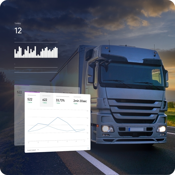 Southern Cross Truck Rentals vehicle fleet - Google Ads case study